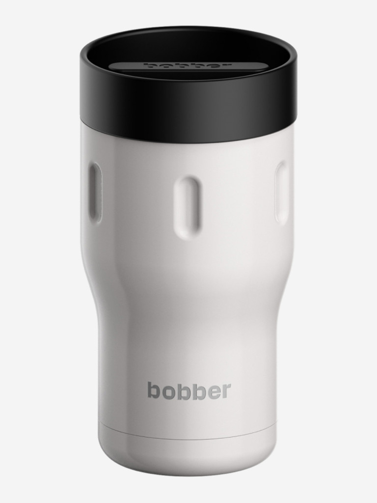 Термокружка вакуумная BOBBER Tumbler 350 мл, крышка 360, тепло до 6 часов, серый