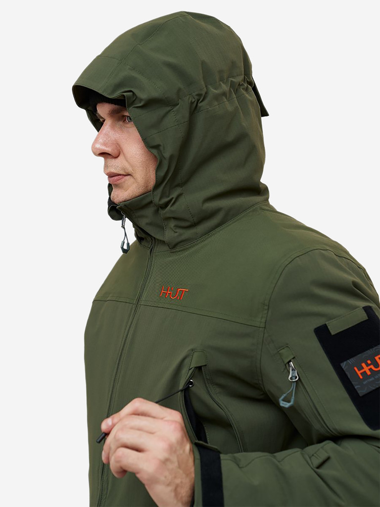 Куртка мембранная утеплённая для охоты мужская H.U.T. Kivakko