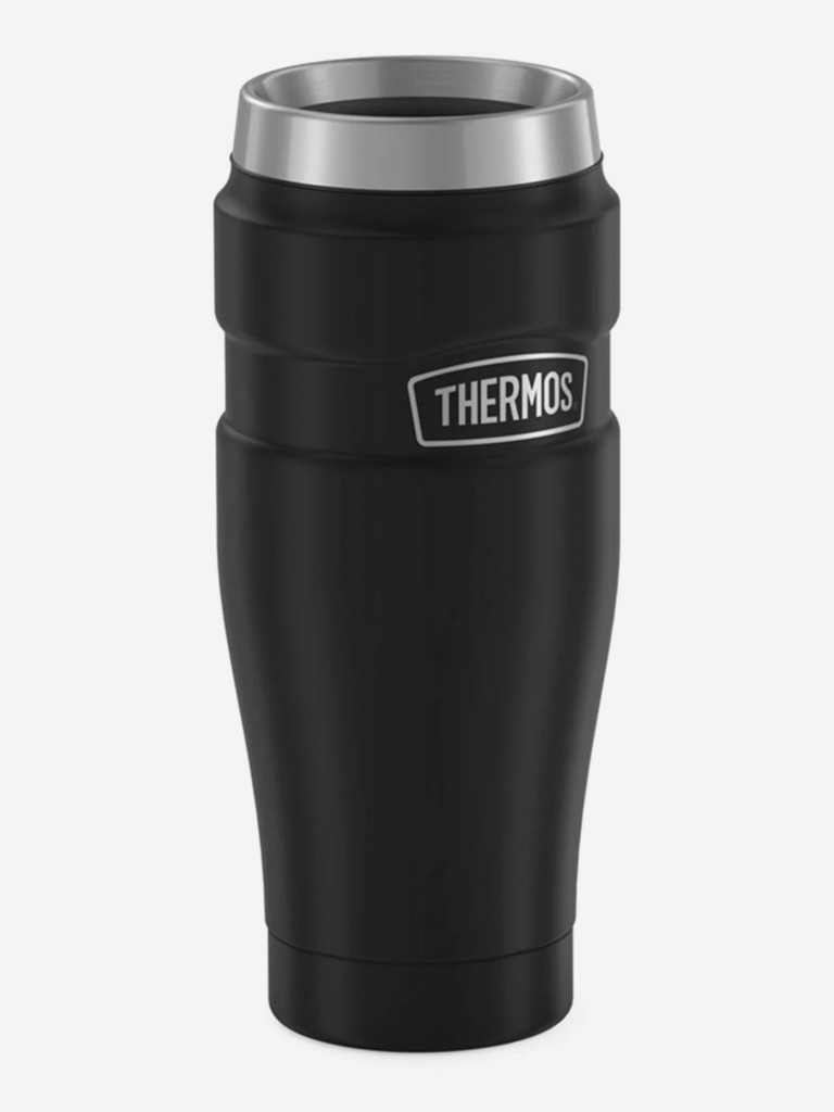 Термокружка для кофе 470 мл THERMOS KING-1005 чёрная
