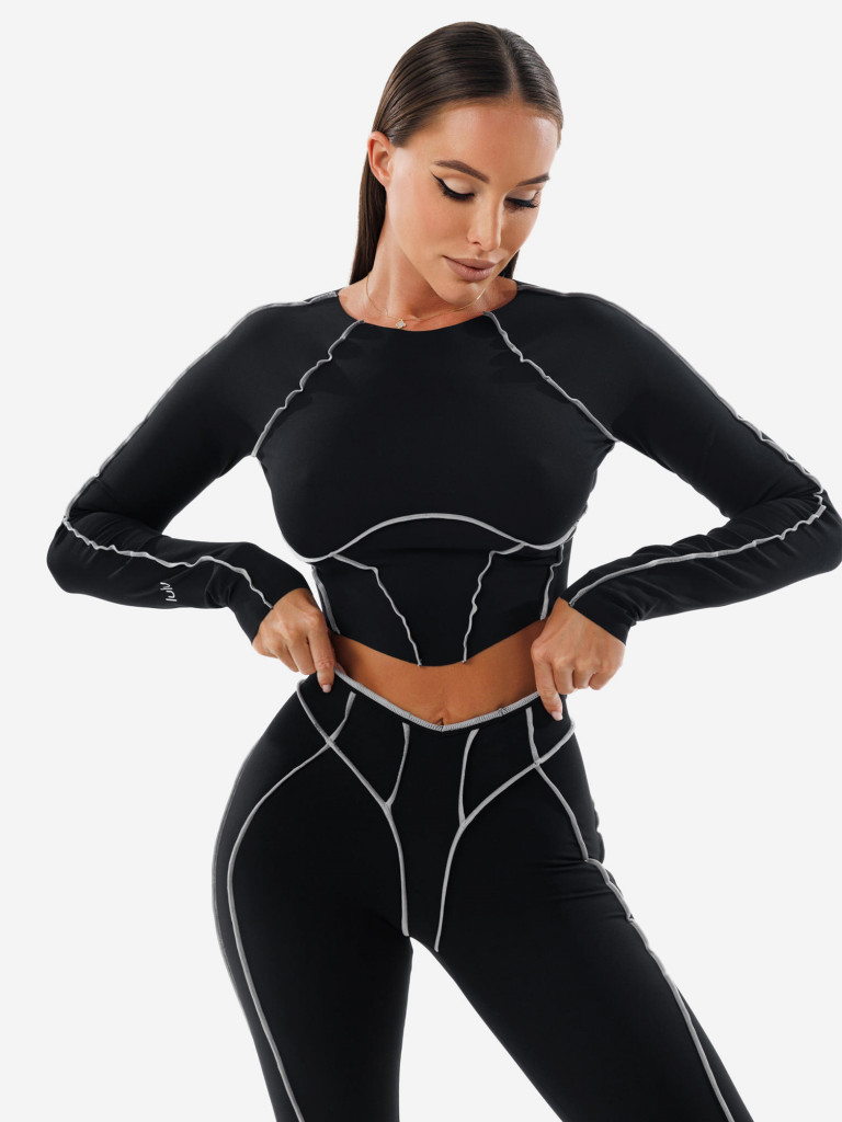 Рашгард женский Lululit Candy Long Tee