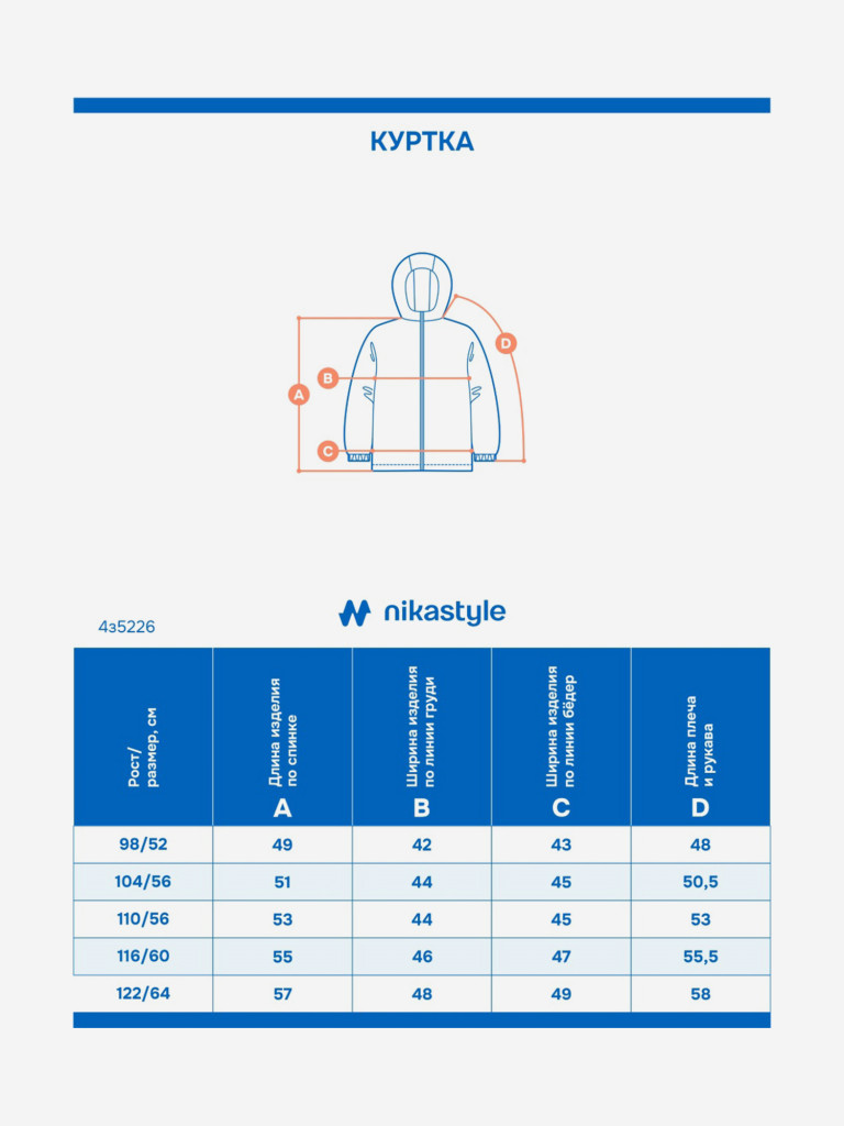 Куртка NIKASTYLE