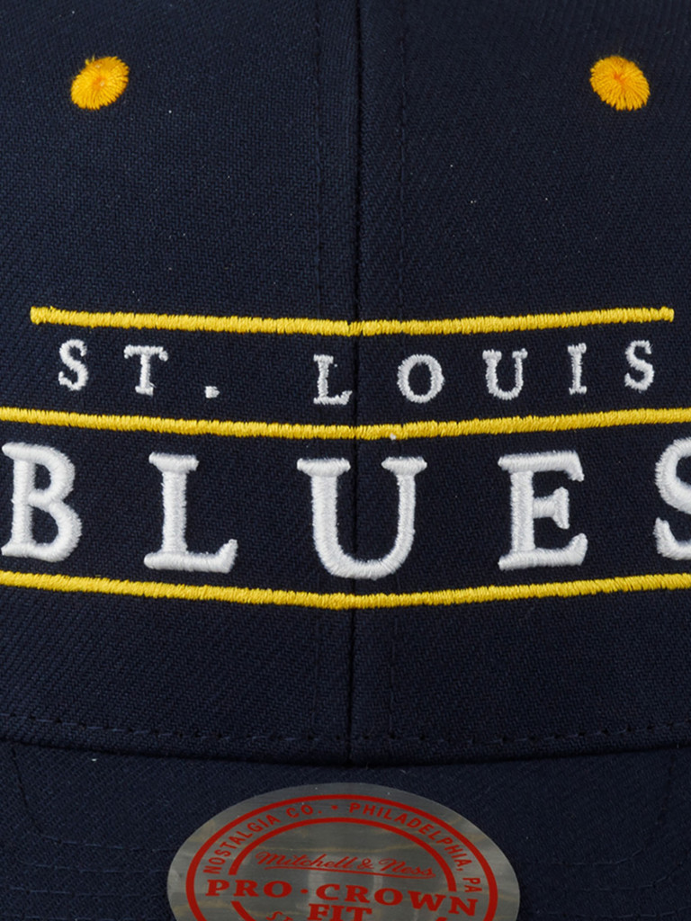 Бейсболка MITCHELL NESS HHSS5372-SLUYYPPPBLUE St Louis Blues NHL (синий)