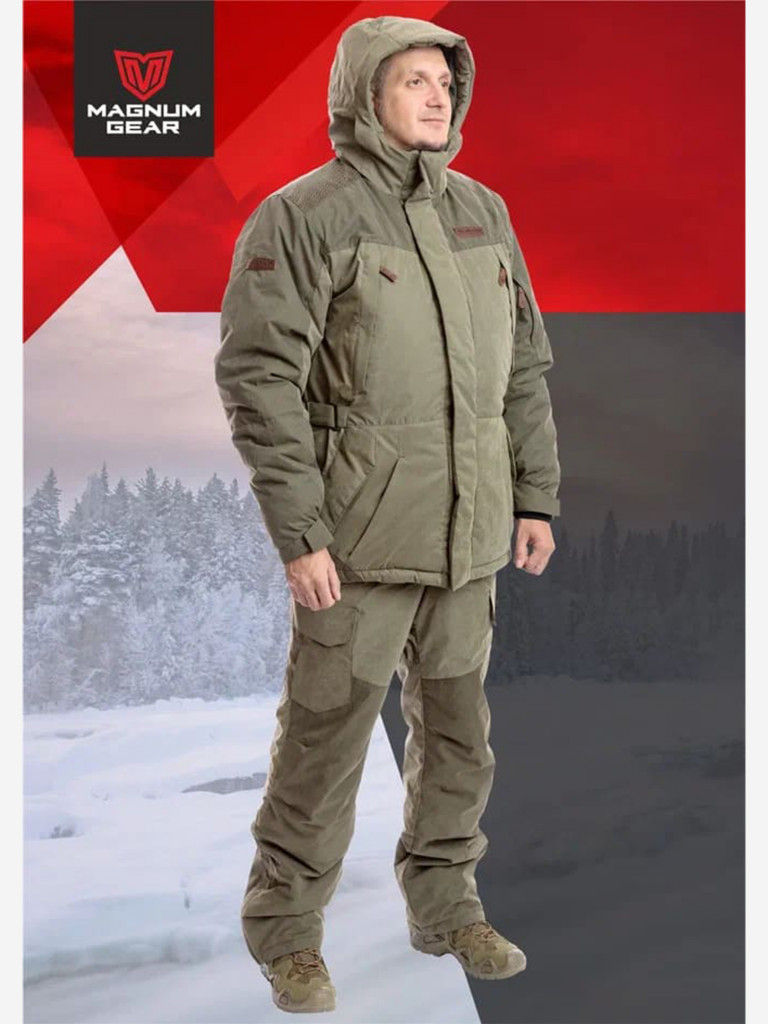 Костюм для охоты MAGNUM GEAR FAVORITE - 30° C хаки