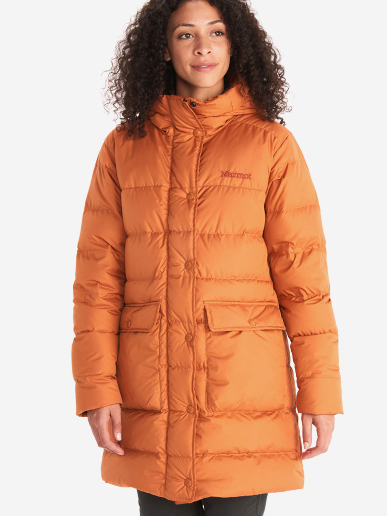 Пальто женское Marmot Strollbridge Parka Коричневый цвет — купить за 39672 руб. со скидкой 20 %, отзывы в интернет-магазине Спортмастер