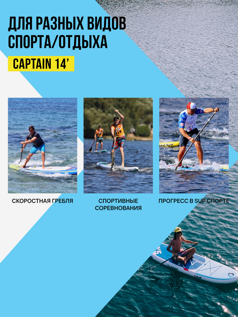 Сапборд TERRO CAPTAIN 14'