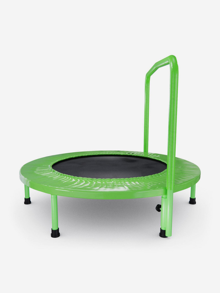 Батут с поручнем DFC JUMPFIT 36'' зеленый