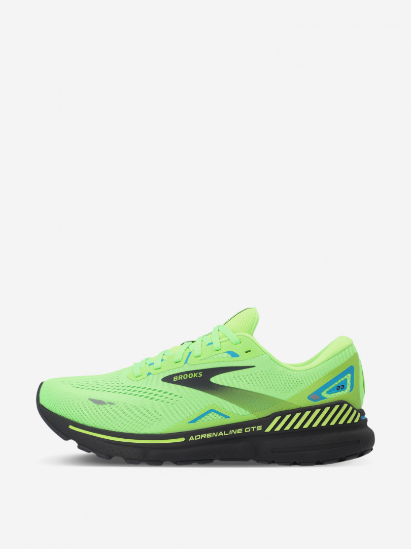 фото Кроссовки мужские brooks adrenaline gts 23, зеленый