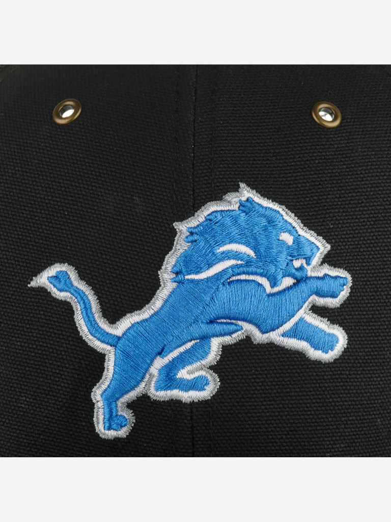 Бейсболка с сеточкой 47 BRAND Carhartt collab Detroit Lions NFL (черный)