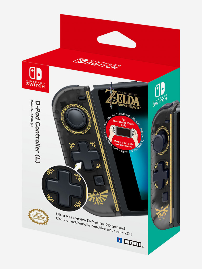 Контроллер HORI для Nintendo Switch D-PAD / Zelda(NSW-119E)