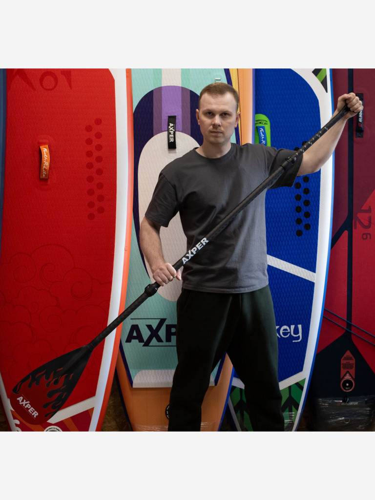 Весло для SUP Axper PRO Carbon/Nylon