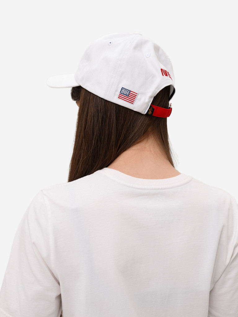 Бейсболка NASA Worm Logo Alpha Industries