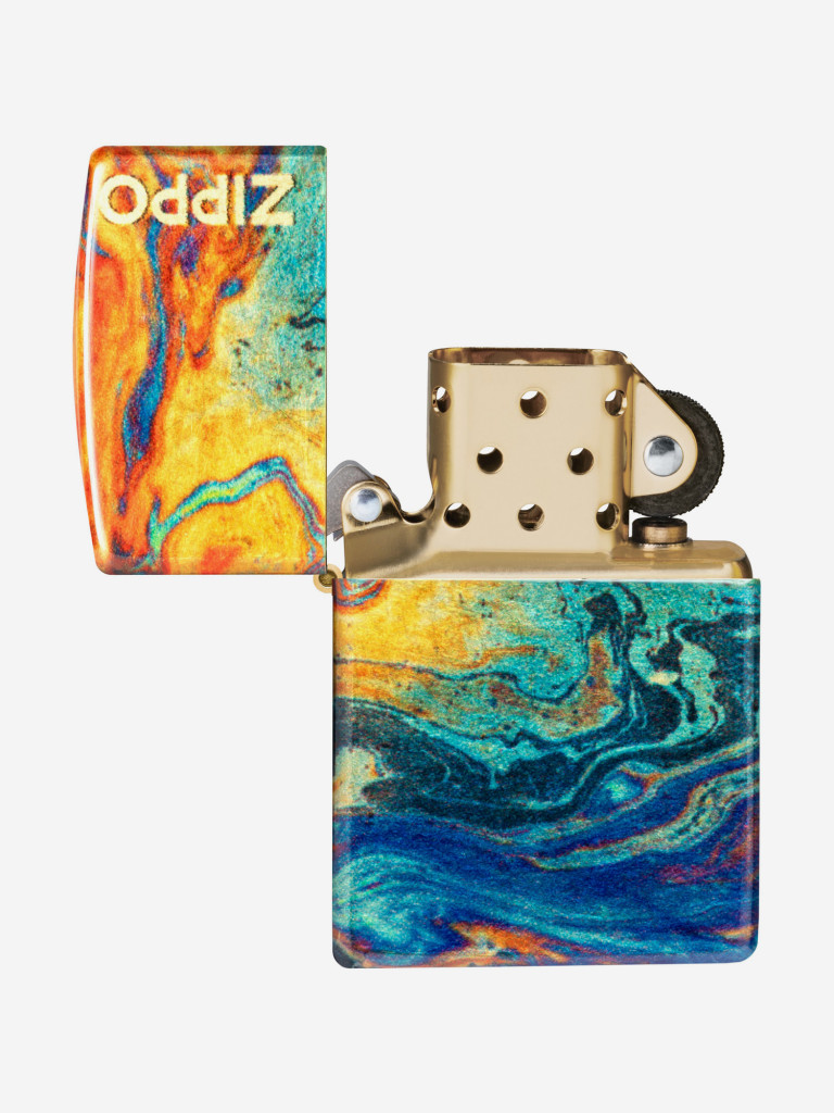 Зажигалка бензиновая ZIPPO 48778 Colorful Logo