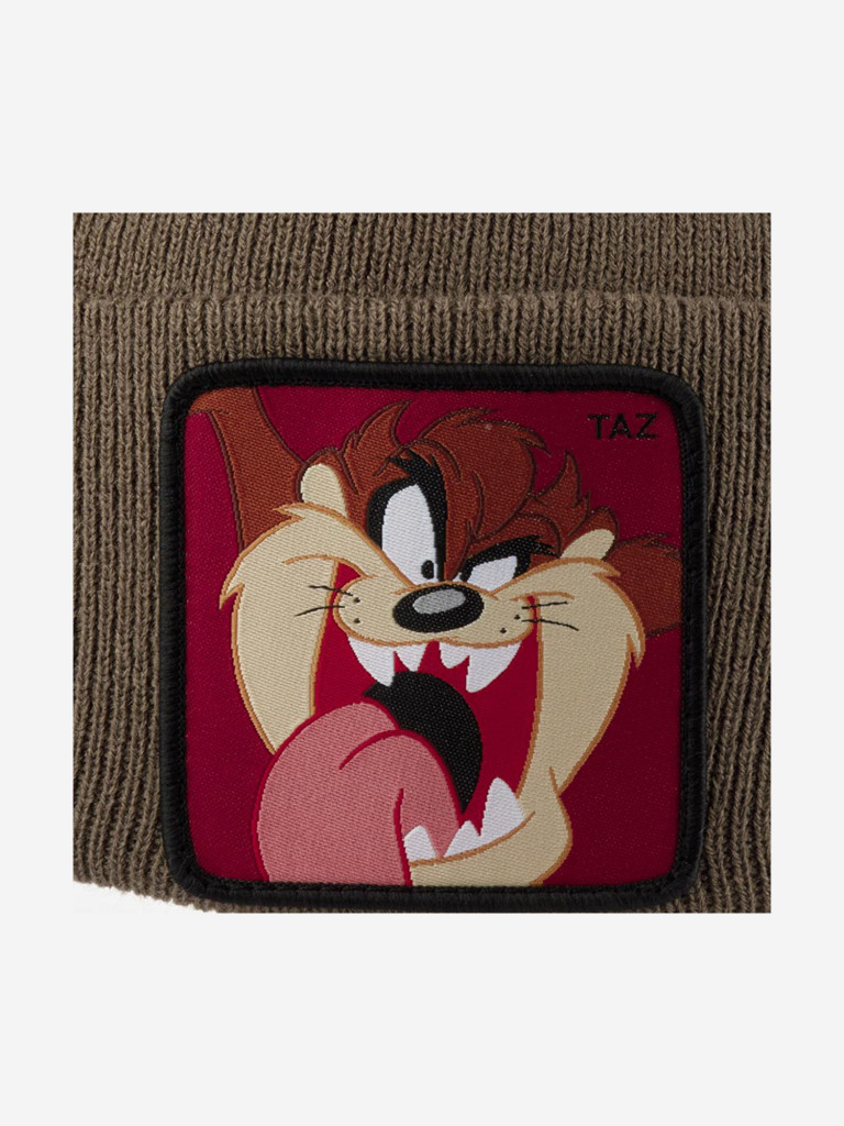 Шапка с отворотом CAPSLAB CL/LOO5/1/BON/TAZ3 Looney Tunes Taz (оливковый)
