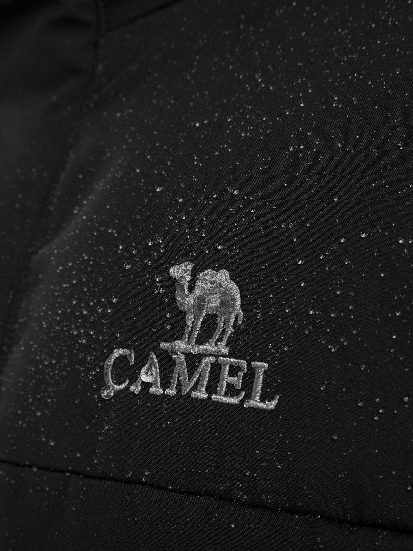 фото Пуховик мужской camel, черный