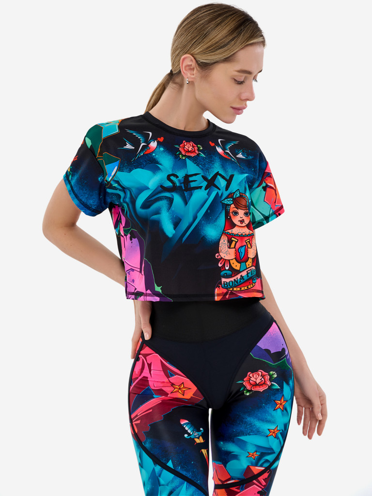 Футболка женская Bona Fide: Aero T-Shirt "Matryoshka"