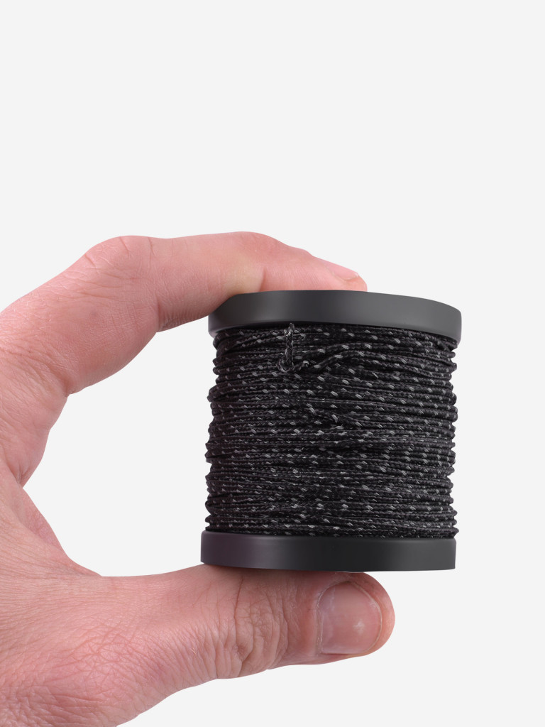 Микрокорд T-Gear x CORD nylon катушка 30м световозвращающий (Black)