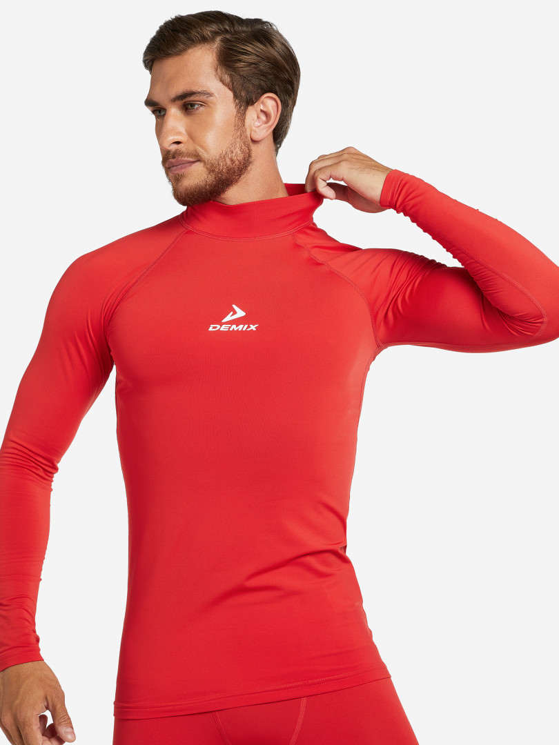 Лонгслив компрессионный мужской Demix Красный 1099₽