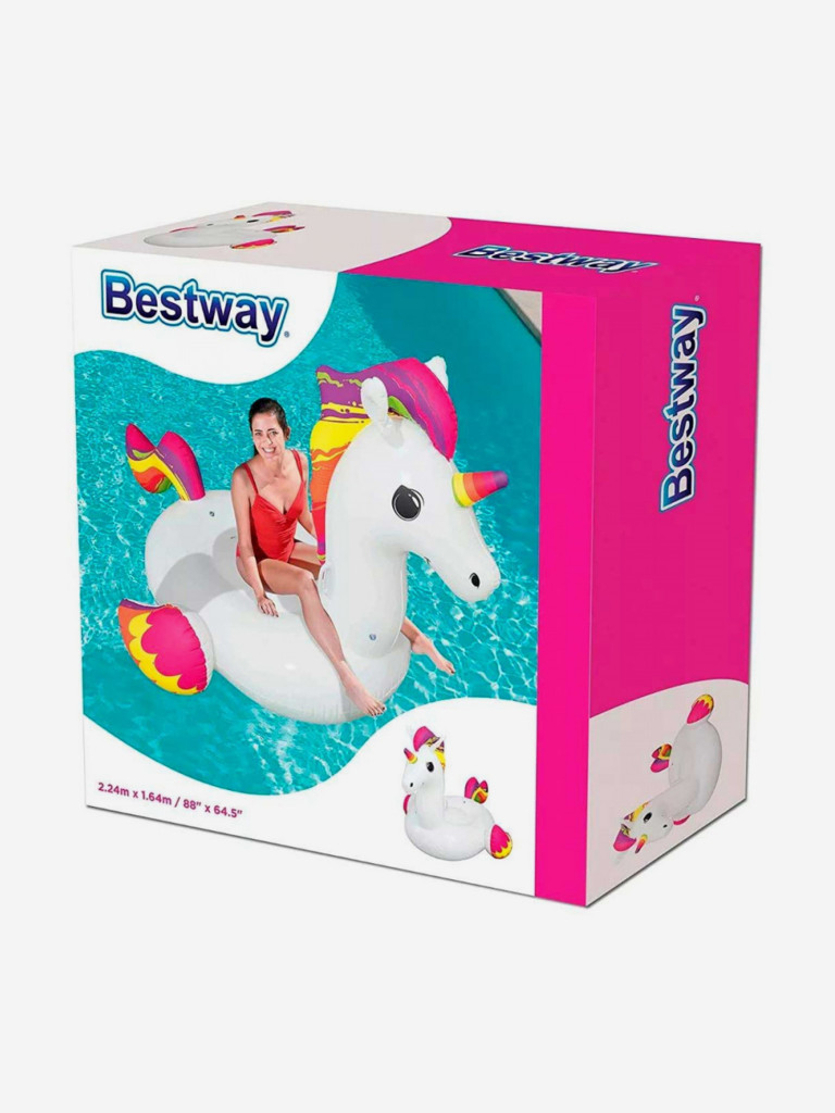 Надувной плот BestWay 41113 "Единорог" (224х164см)