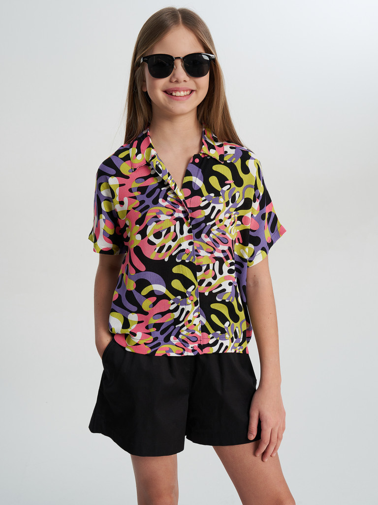 Рубашка с коротким рукавом для девочек Termit