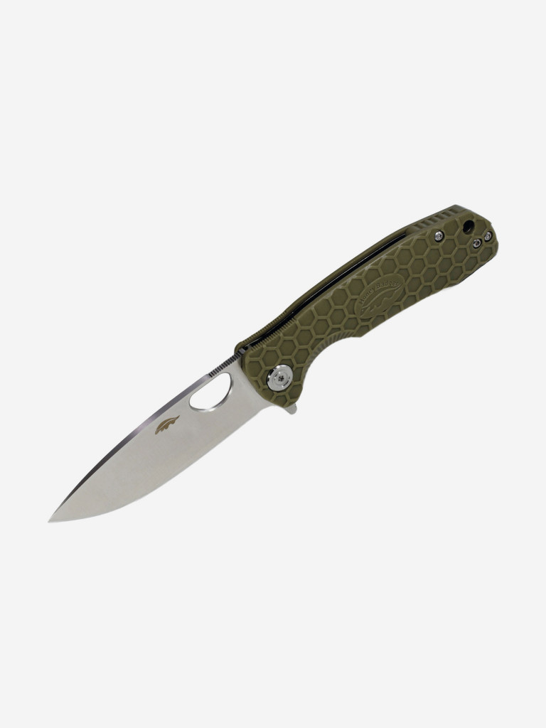 Honey Badger Flipper D2 L с зелёной рукоятью