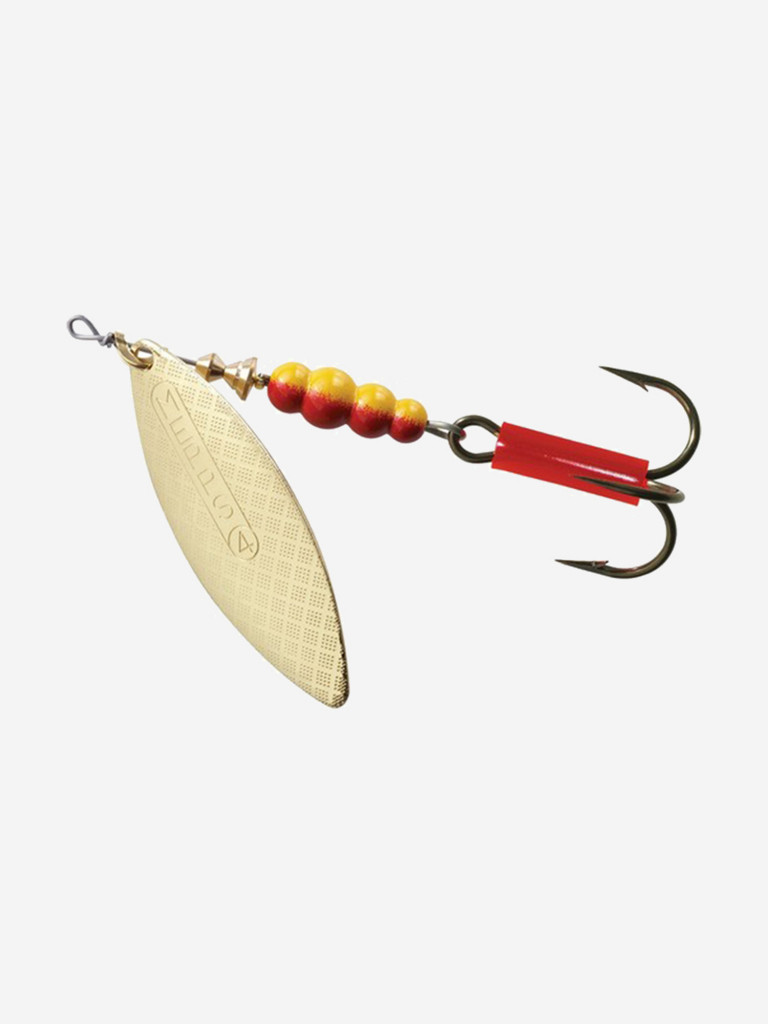 Блесна для рыбалки вертушка Mepps AGLIA LONG 4, Gold, 1 штука
