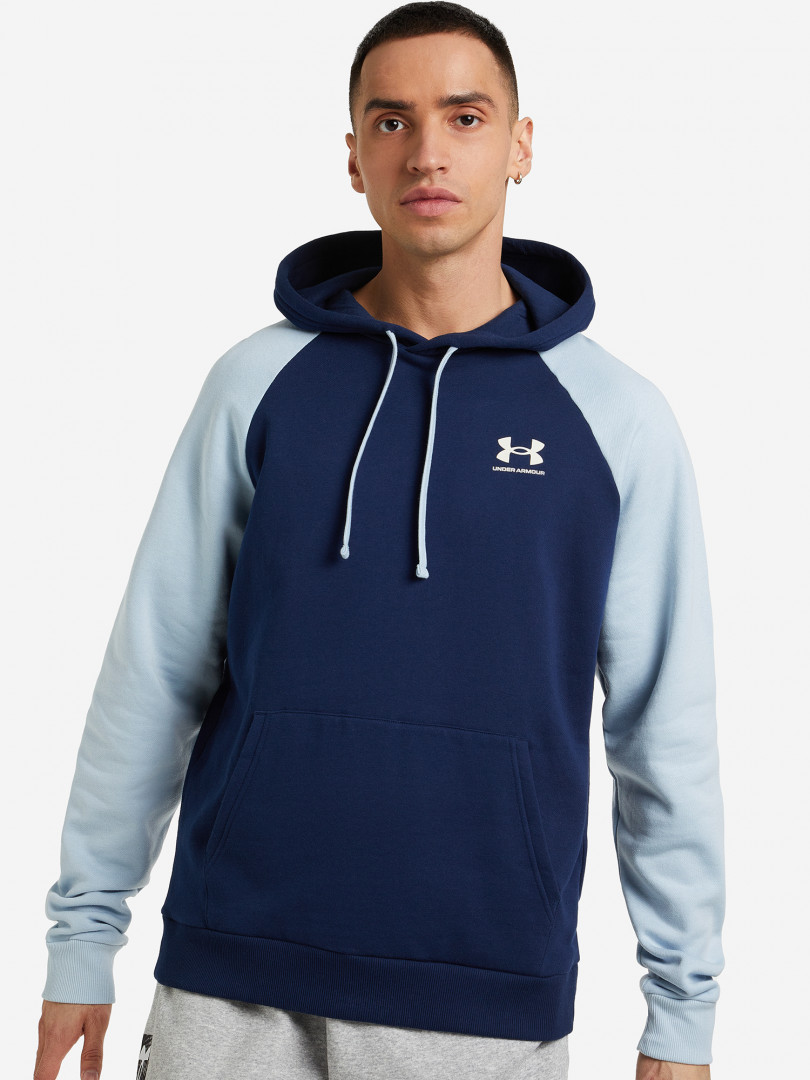 Худи мужская Under Armour Rival Colorblock 29290990299 Синий, размер 44, 46,50, 52,52, 54, фото 1