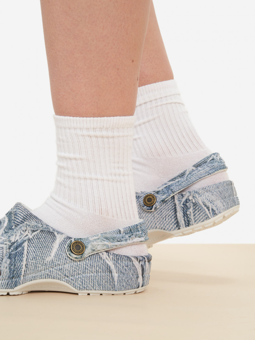 Сабо Crocs Classic Denim Clog 31491020299 Голубой, размер 37, 38,38, 39,39, 40,43, 44,41, 42,40, 41, фото 9