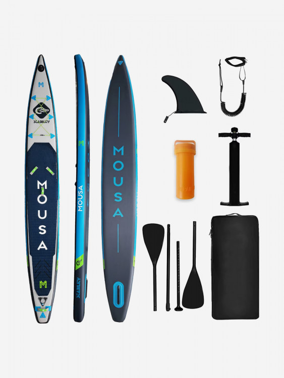 Надувная SUP-доска MOUSA CROCODILE RACING, 14'9" 427*56*15 см