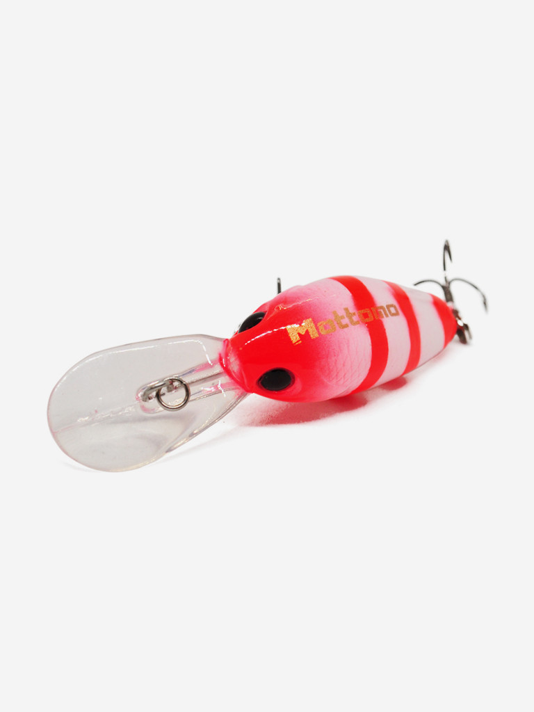 Воблер Mottomo Chubber DR 36F 4g White Red