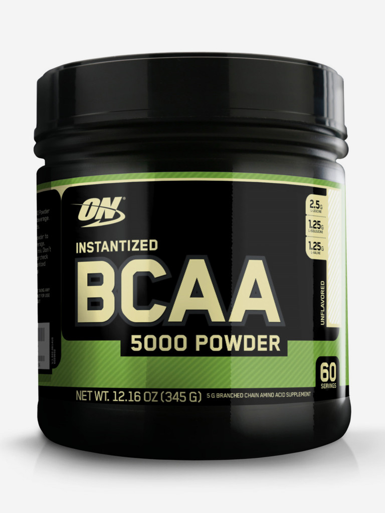 Аминокислоты Optimum Nutrition BCAA 5000 Powder, 345 г, Без вкуса