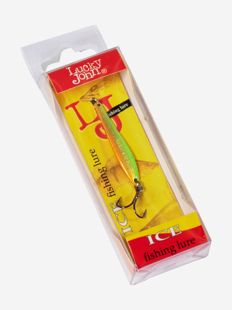Блесна вертикальная Lucky John зимняя S-1 с тройником, вес 1.5 г