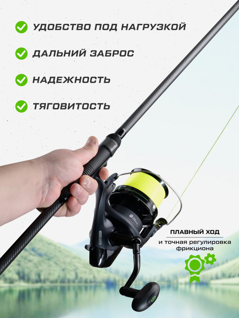 Катушкa CARP PRO D-Carp 6000 SD
