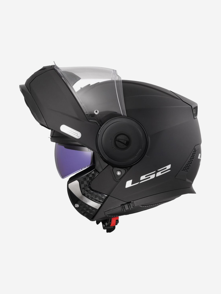 Мотошлем LS2 FF902 SCOPE II Solid (черный матовый, Matt Black)