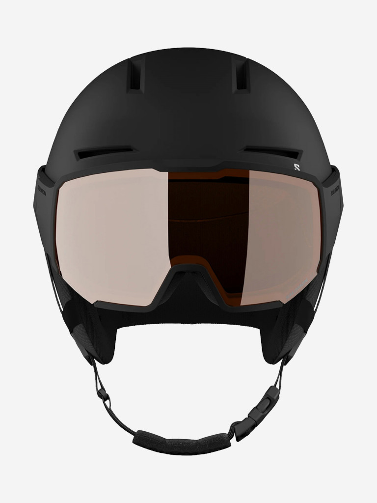 Горнолыжный шлем с визором Salomon Osmo Черный Cat. 2
