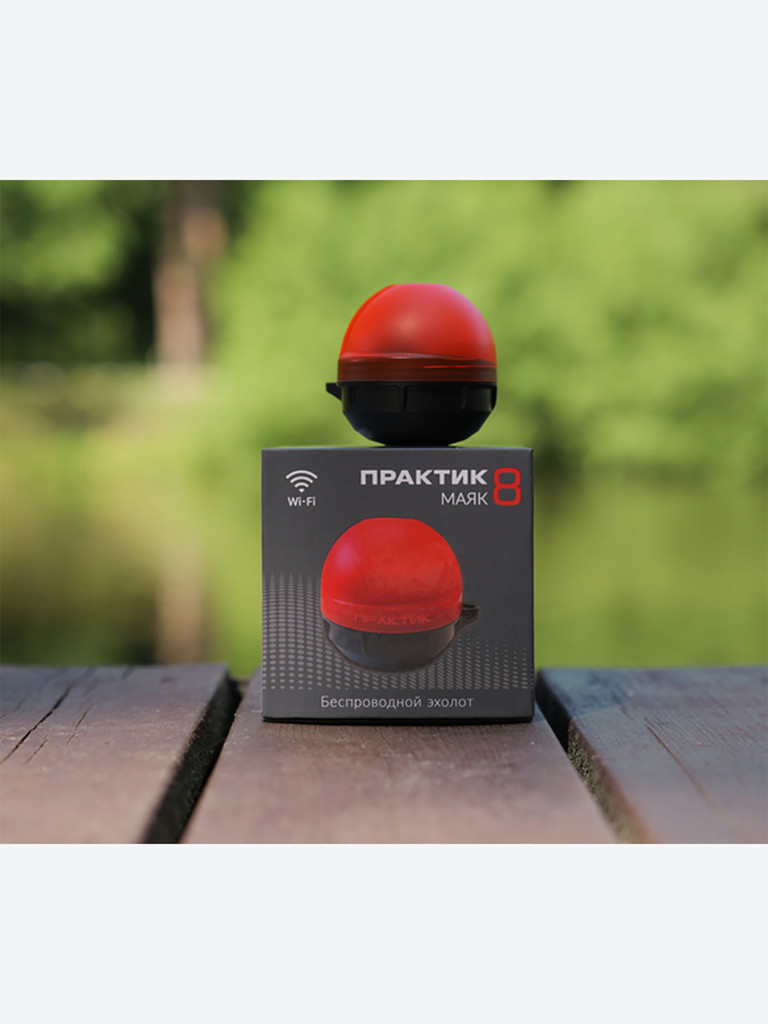 Беспроводной эхолот "Практик 8 Маяк"(подключение к приложению "Мой Практик")