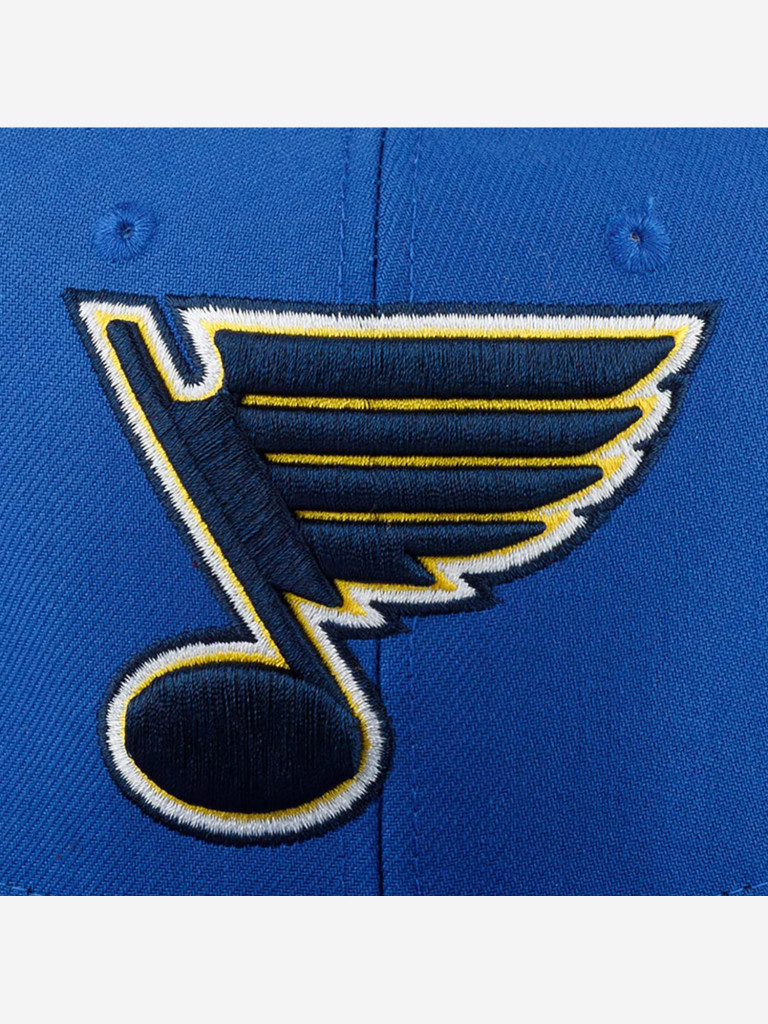 Бейсболка с прямым козырьком MITCHELL NESS 6HSSSH22089-SLUBLUE St Louis Blues NHL