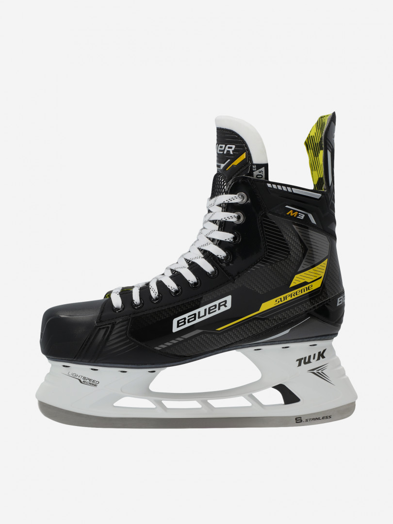 фото Коньки хоккейные bauer supreme m3 skate sr, черный