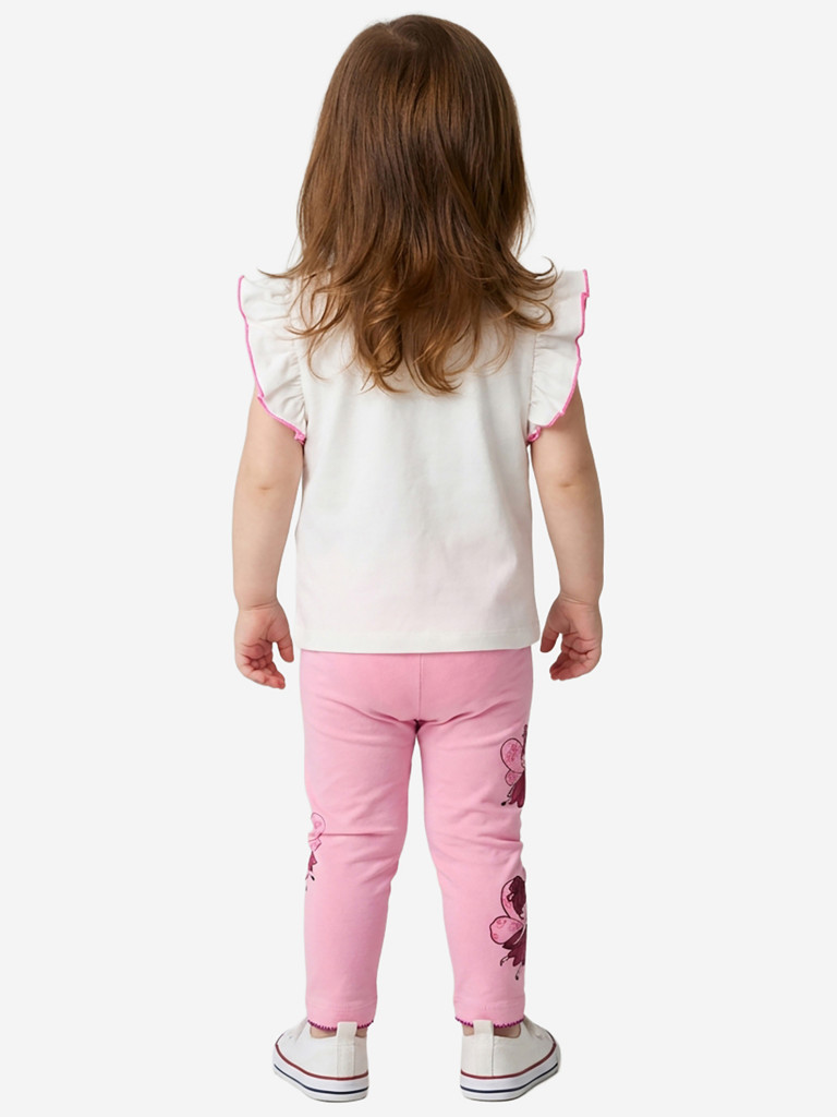 Легинсы для девочек, 2 пары в комплекте PlayToday