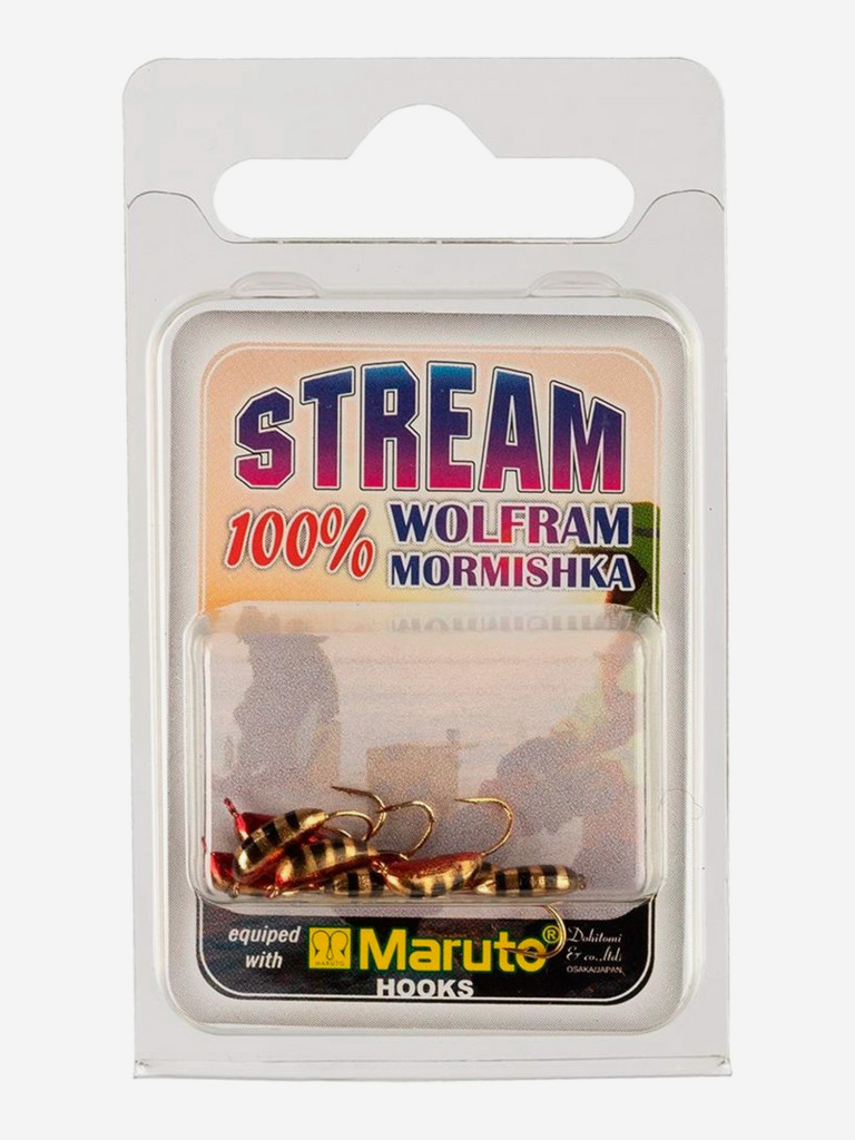 Мормышка Helios вольфрамовая Рижский банан с ушком крашеная 3мм 0,70г 145 (MW-2030-145), 10 штук в упаковке