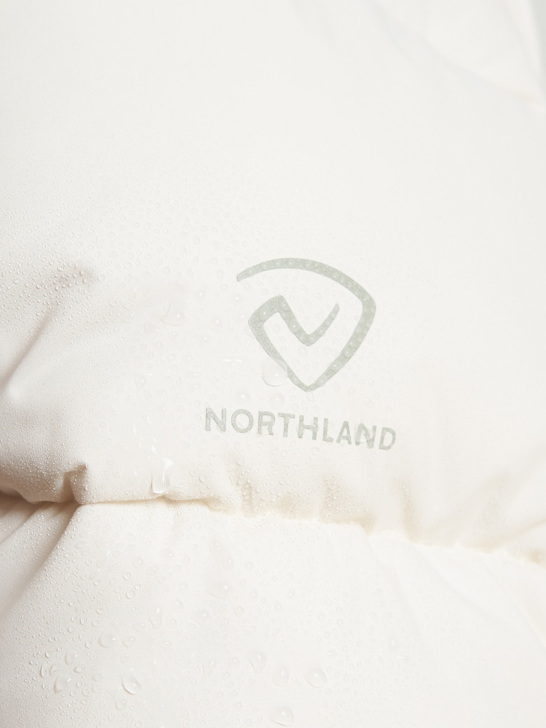 Пуховик со светоотражателями женский Northland