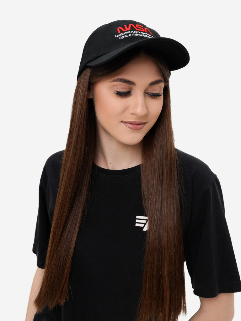 Бейсболка NASA Worm Logo Alpha Industries