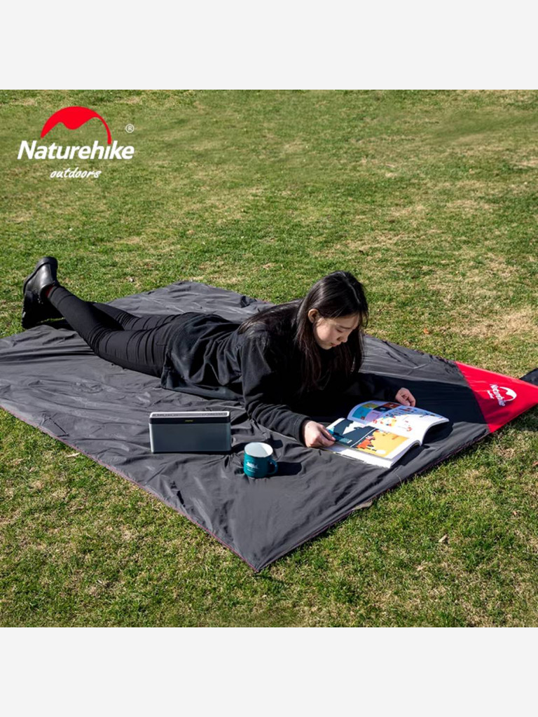 Коврик для пикника/футпринт Naturehike NH17D050-B Черный L 143*200