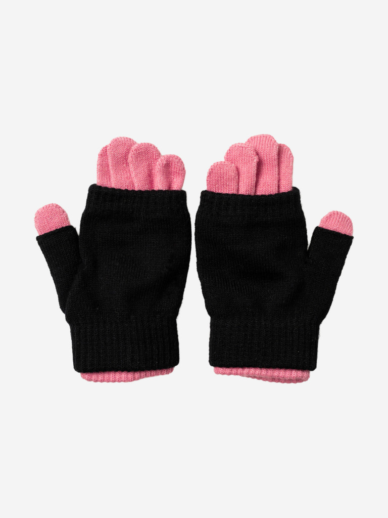 Комплект для девочек: митенки, перчатки PlayToday