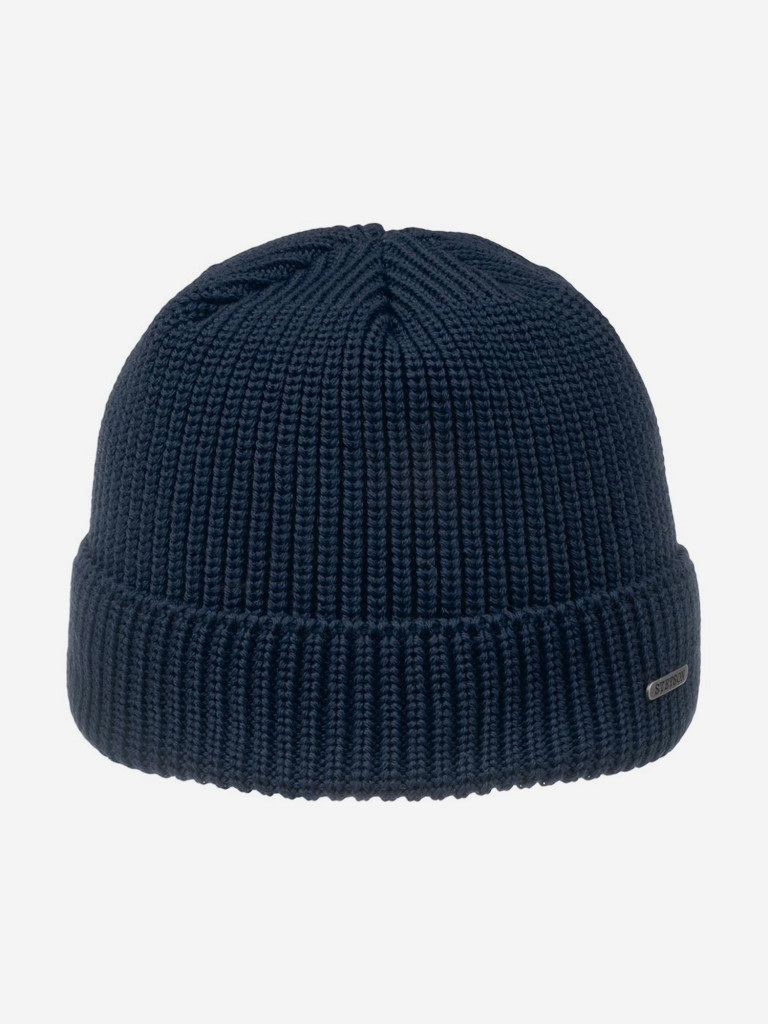 Шапка с отворотом STETSON 8599345 BEANIE MERINO