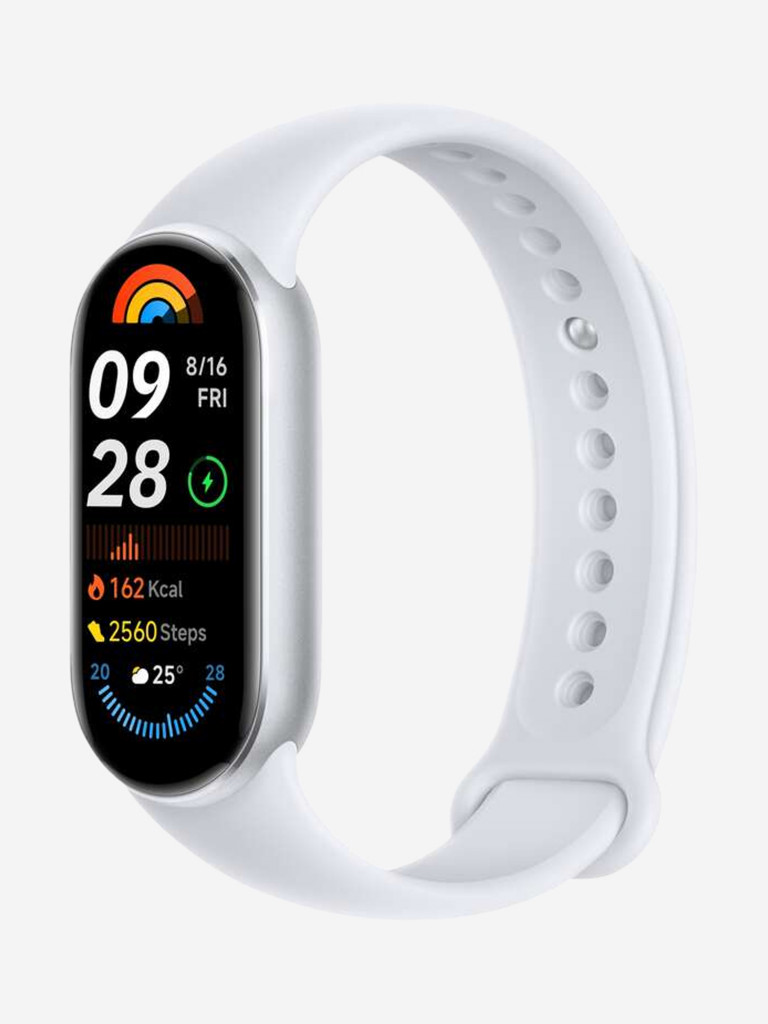 Фитнес-браслет Xiaomi Smart Band 9, серебряный