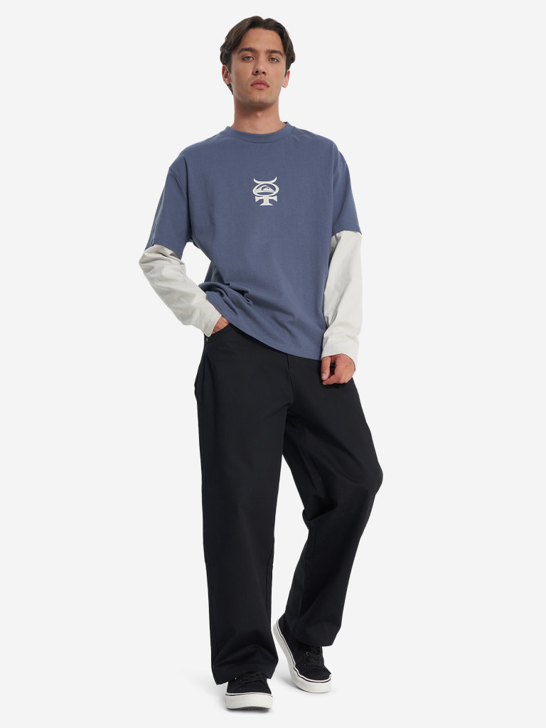 Лонгслив мужской оверсайз Quiksilver Mercury Layer