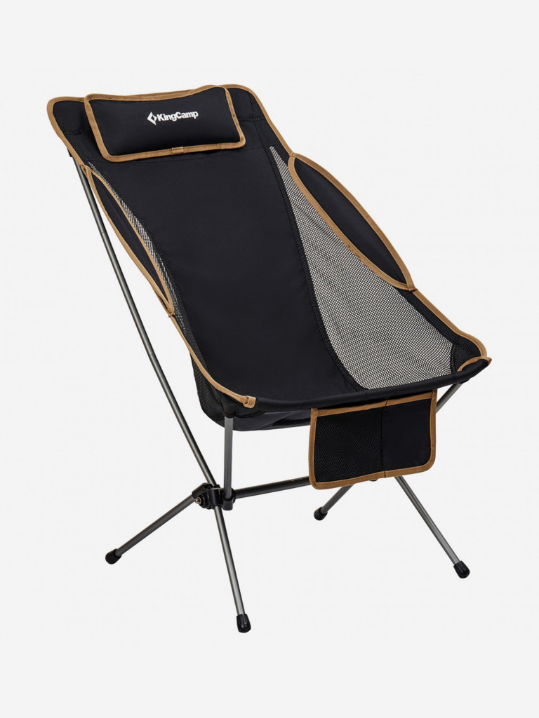 Кресло раскладное 2001 Ultralight Two-Step Chair алюм, черный