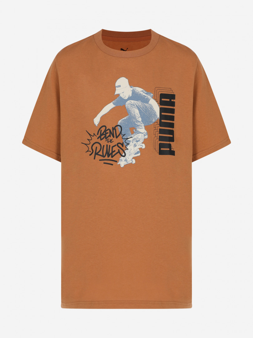 Футболка для мальчиков PUMA Mid90 S Graphic Бежевый 2199₽