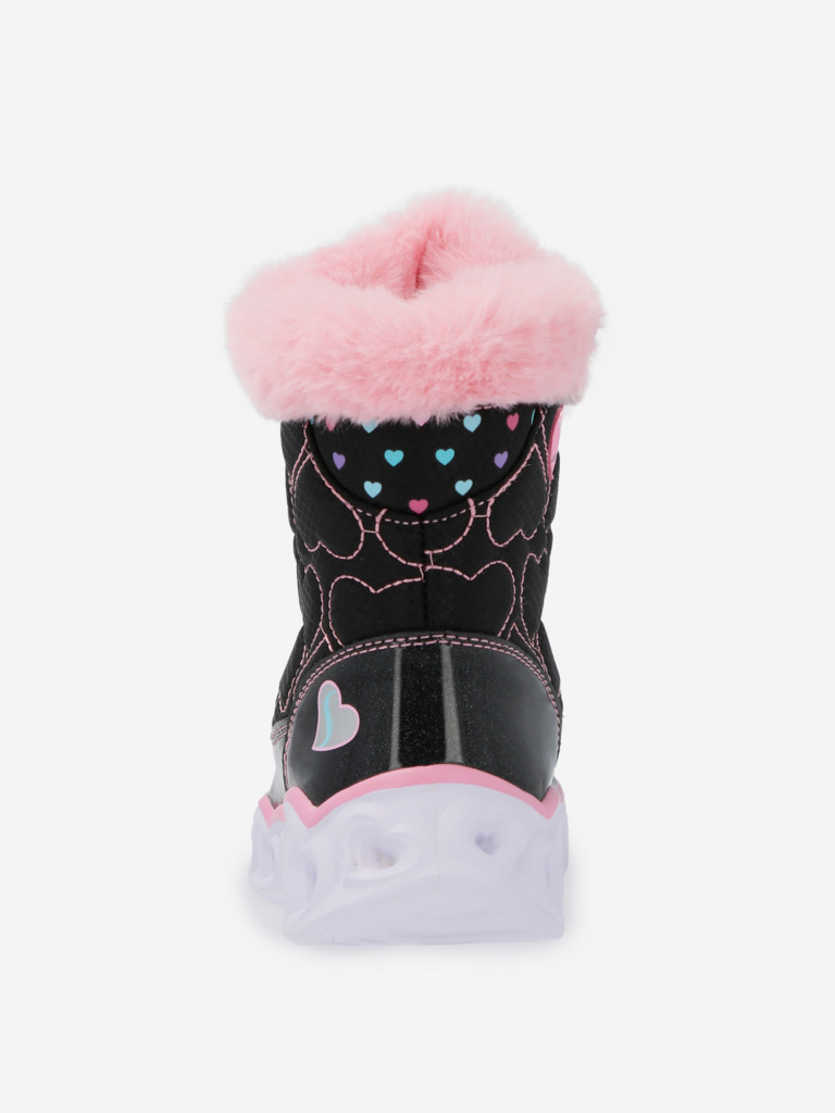 Сапоги утепленные для девочек Skechers Heart Lights