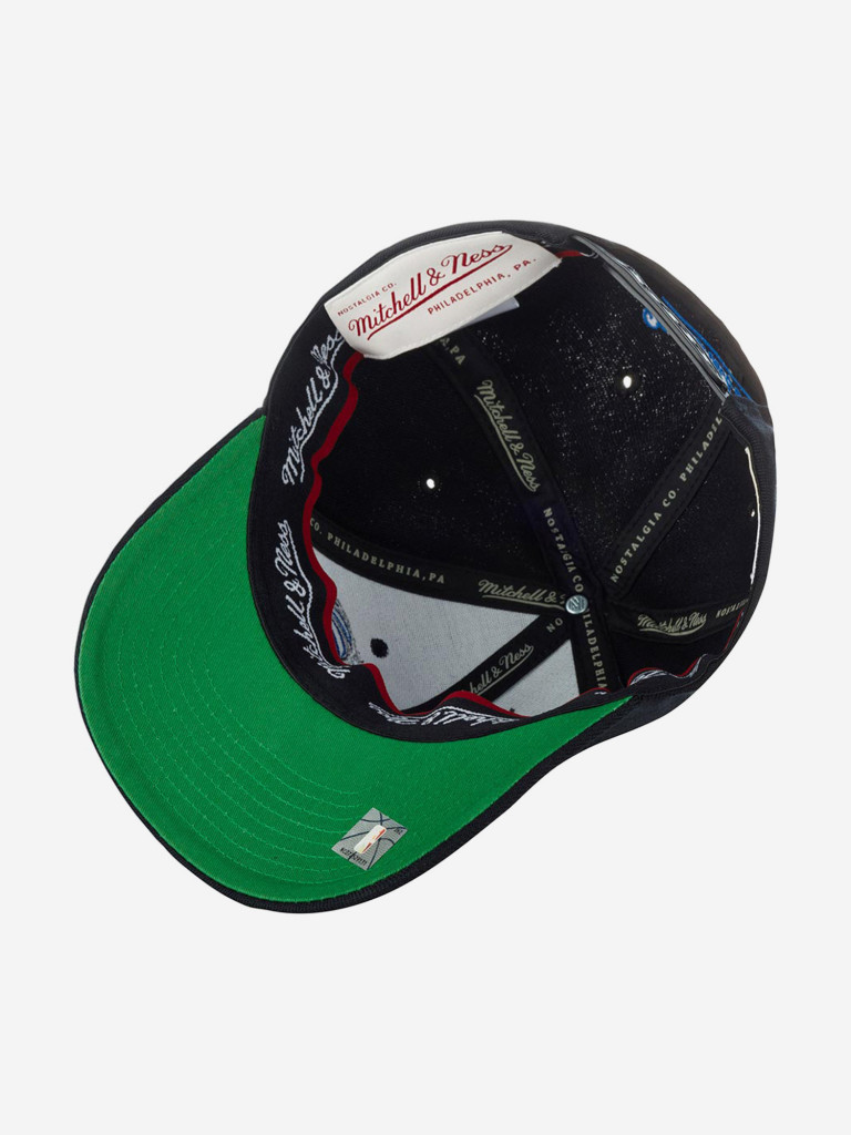 Бейсболка MITCHELL NESS HHSSINTL102-OMAYYPPPBLCK Orlando Magic NBA (черный)